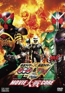 仮面ライダー×仮面ライダー OOO（オーズ）&W（ダブル） feat.スカル MOVIE大戦CORE【DVD】(中古品)　(shin