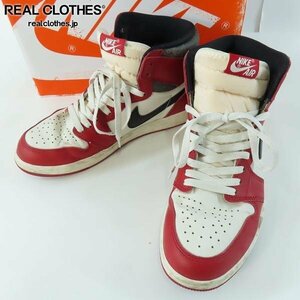 NIKE/ナイキ AIR JORDAN 1 HIGH OG LOST＆FOUND CHICAGO/ロスト＆ファウンド シカゴ DZ5485-612/28 /080