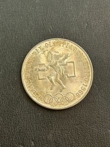 メキシコ 25ペソ銀貨 1968 メキシコオリンピック　 記念銀貨