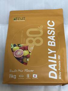 FIXIT ホエイプロテイン 1kg フルーツミックスフレーバー DAILY BASIC デイリーベーシック 