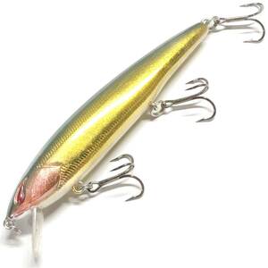 ② レイダウンミノー レギュラー #BR-221 ナチュラルゴールド NORIES ノリーズ ルアー ミノー ジャークベイト LAYDOWN MINNOW REGULAR