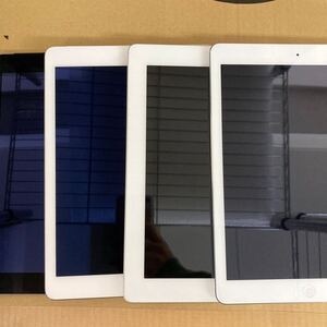 0106 iPad4台まとめ売り ジャンク品扱い S54000 ヤ80 Tb59