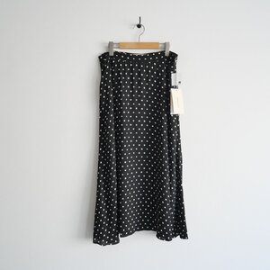 未使用 / ALEXA CHUNG アレクサチャン / ドットスカート LAURELEI FLUID SKIRT L UK12/EU40/US8 / D21ASK02 / 2303-0935