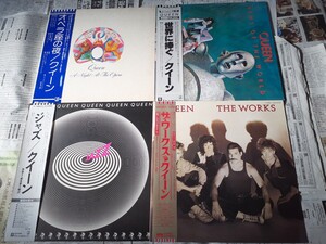 クイーンのLP11枚(帯付ブート有)まとめて！QUEENフレディ・マーキュリーブラアンメイ レコード