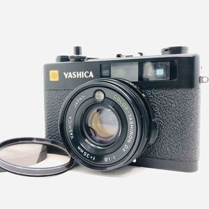 ★外観良品★ヤシカ YASHICA ELECTRO 35 CC ブラック ★シャッターOK！　＃478a