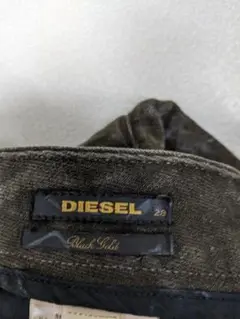 DIESEL BLACK GOLD 00s ユーズド/汚れ加工  デニムパンツ