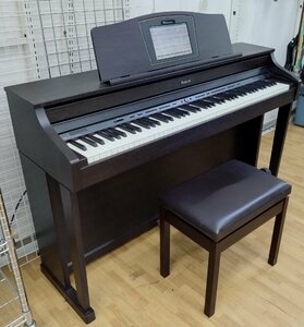 ◎【直接引取限定】Roland/ローランド 電子ピアノ 液晶付き 2013年製 HPi-50 DIGITAL PIANO 音確認済 椅子付き 中古 ブラック/kt1977