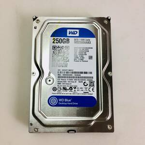 □15202時間 Western Digital WD Blue WD2500AAKX 3.5インチHDD 『正常判定』 250GB