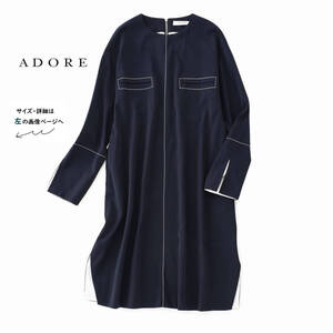 美品★素敵869★ADOREアドーア★38size/9-11号★ワンピースX022