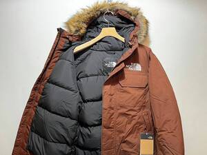 新品 正規品 USA限定 日本未発売 The North Face ノースフェイス US-M マクマードボンバー ダウンジャケット BROWN