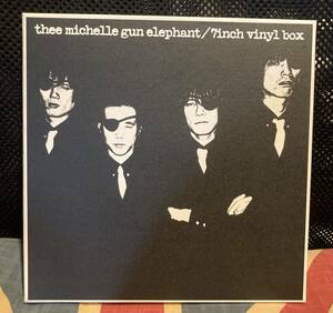 【7インチBOX】thee michelle gun elephant vinyl box ミッシェルガンエレファント アナログレコード チバユウスケ