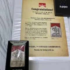 マルボロ日本上陸50周年記念ZIPPO‼️＃3マルボロマンデザイン‼️