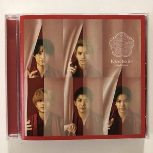 B25255　CD（中古）Made in (通常盤/初回プレス)(特典:なし)　King & Prince