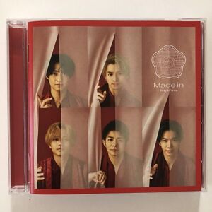 B25255　CD（中古）Made in (通常盤/初回プレス)(特典:なし)　King & Prince