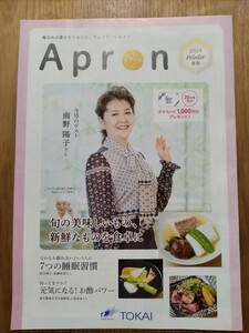 Apron2024年冬号*南野陽子*エプロン*非売品*レア