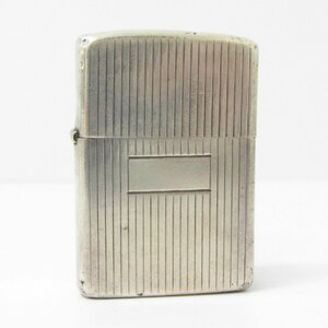 ZIPPO ジッポー 希少 エンジンタン スターリング シルバー ライター ▼AC24108