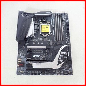 ☆MSI ATXマザーボード MPG Z390 GAMING PRO CARBON エムエスアイ 動作未確認【20