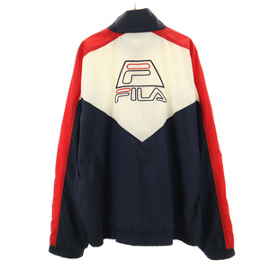 フィラ 90s オールド ナイロンジャケット XL ネイビー 他 FILA メンズ