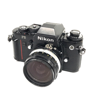 1円 Nikon F3 NIKKOR-H Auto 1:3.5 28mm 一眼レフフィルムカメラ レンズ マニュアルフォーカス L191724