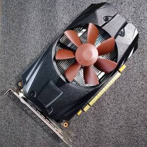 【中古】玄人志向 GF-GTX1050-2GB/OC/SF改 [PCIe3.0x16 補助電源不要]