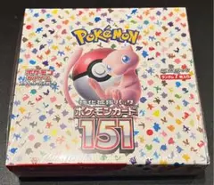 シュリンク付き　ポケモンカード　151 BOX