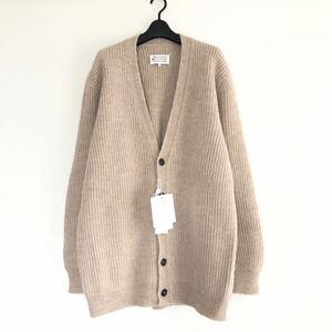 Maison Margiela 22AW オーバーサイズ カーディガン M ベージュ メゾンマルジェラ ウール アルパカ S50GP0295