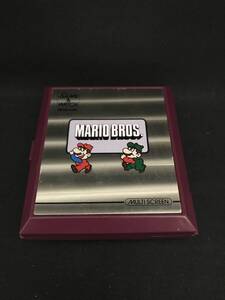 【Sc21】ゲームウォッチ MARIO BROS. MW-56/起動確認済 Nintendo GAME & WATCH マルチスクリーン マリオブラザーズ 昭和レトロ 