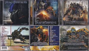 ★CD トランスフォーマー .リベンジ.ダークサイド・ムーン /Transformers+Revenge+Dark of the Moon サントラCD 3枚セット