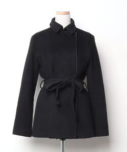 「JILL STUART」 ステンカラーコート M ブラック レディース