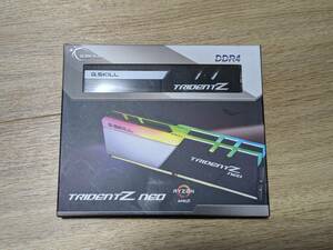 G.Skill DDR4メモリ Trident Z NEO DDR4-3200 CL15-15-15-35 16GB (8GB×2枚) 