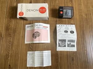 ☆DENON DL-103 MCカートリッジ 新品☆値下げ