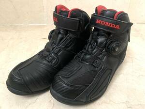 送料無料！新品未使用 Honda BOA RIDING SHOES ブラック 23.5 TT-T75-K35 ライディングシューズ 