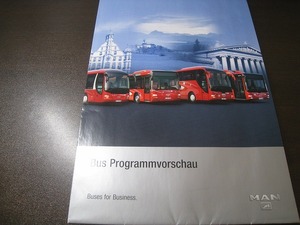★海外総合カタログ独語 マン 大型バス 10906