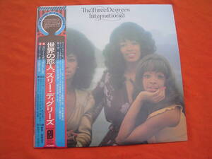 LP・帯◇スリー・ディグリーズ/ 世界の恋人/THREE DEGREES / INTERNATIONAL