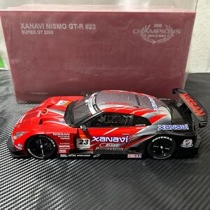 AUTO art 1/18 XANAVI NISMO GT-R #23 SUPER GT 2008 チャンピオン