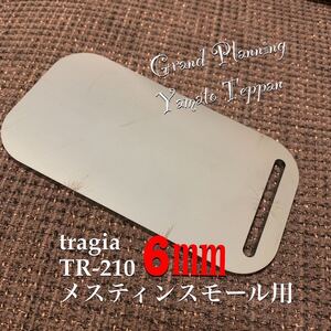 トランギア メスティン ソロ 鉄板 TR-210 6㎜ 穴あき 鉄板のみ キャンプ 山メシ trangia small 大和鉄板 GrandPlanning