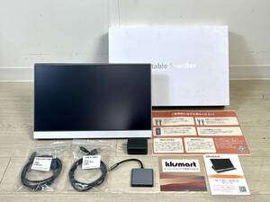 【動作確認品】kksmart XD-1 モバイルモニター 15.6インチ ディスプレイモニター 極細ベゼル 1920x1080FHD