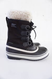 ソレル ウインターカーニバル*23cm*SOREL WINTER CARNIVAL*黒*スノーブーツ/靴*NL3483 011 