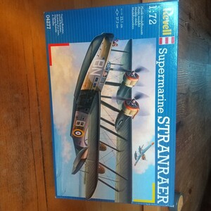 ドイツ レベル Revell 1:72 スーパーマリン ストランラー Supermarine STRANRAER 未開封　未組立 中古品　複葉機　 水上機　哨戒機　大戦機