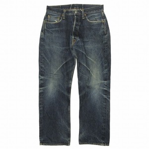 ドゥニーム DENIME LOT.152 ヴィンテージ ストレート デニム パンツ ジーンズ ジーパン Gパン ボトムス コットン セルビッチ 33