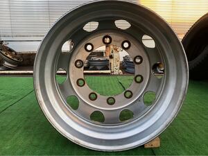 ★中古品★TOPY 22.5×8.25 ISO方式 スチールホイール 10穴　971-6-3000