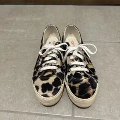 SUPERGA  ROSEBUD 厚底スニーカー