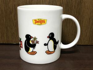 2005 Pingu Denny’s ピングー デニーズ レストラン コラボ X’mas クリスマス マグカップ マグ コップ タンブラー 陶器製 企業物