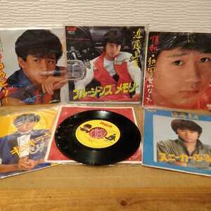 80s 近藤真彦 マッチ EPレコード ギンギラギンにさりげなく スニーカーぶるーす … 計 6枚 