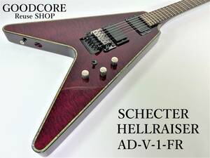 SCHECTER シェクター DIAMOND SERIES AD-V-1-FR-HR HELLRAISER エレキギター●R601169