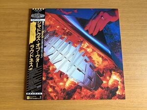 盤面良好LOUDNESS SHADOWS OF WAR ラウドネスシャドウズオブウォー LP 帯付　高崎晃