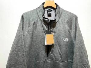 新品 正規品 USA限定 The North Face ノースフェイス US-XL ハーフジップジャージ 灰色 Canyonlands 1/2Zip