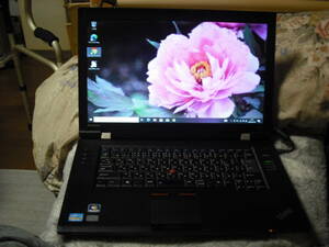 lenovo ThinkPad 7859-RZ6　Win10 Pro 64bit　Intel Core i3-2310M 2.30GHz　4GB 250GB　15.6型　ブラック系　Li-Office　AC付 ◇p1238◇