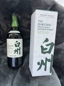 未開栓 サントリー SUNTORY 白州 HAKUSHU ウイスキー 1973年 700ml 43度 シングルモルト