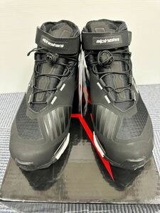 新品 alpinstars CR-X DS RIDING SHOES US 8.5 アルパインスターズ ドライスター ライディングシューズ 防水 送料込 21,000円 ASCDBKWH85